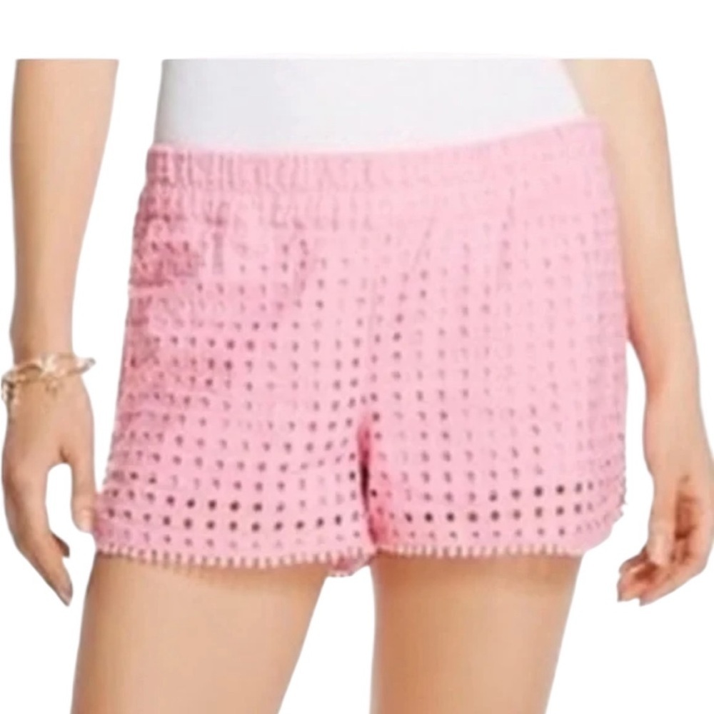 Lilly Pulitzer for Target Pink Eyelet Women Shorts